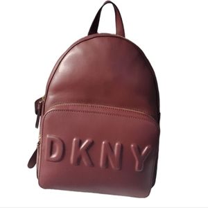 NWT DKNY leather backpack